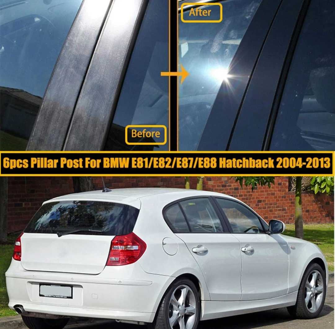 Стикери за рамките / колонките на вратите за БМВ E81/E82/E87/E88 BMW