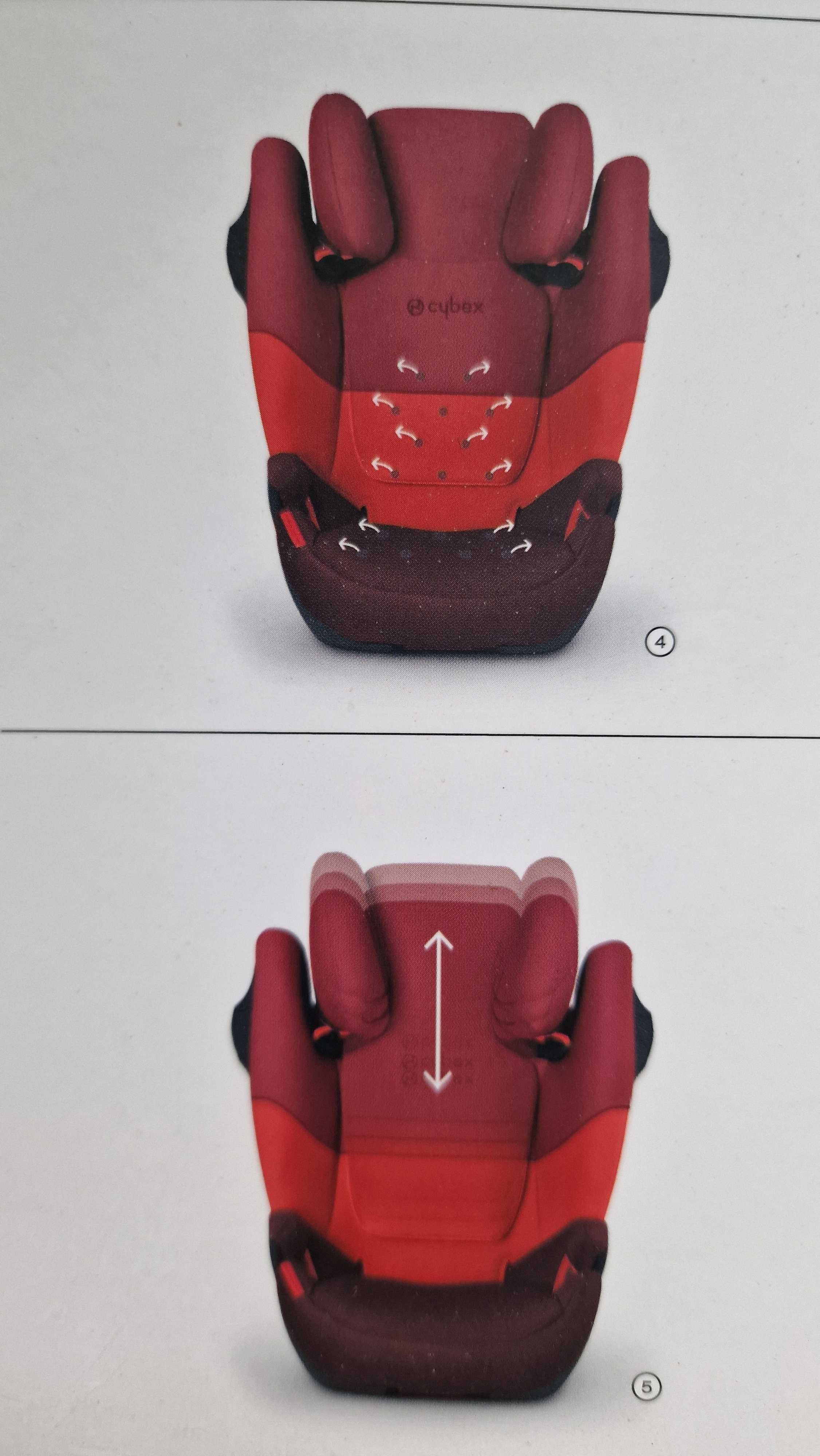 Детско столче за кола Cybex Solution M Fix Blue Moon 15кг. -36 кг.