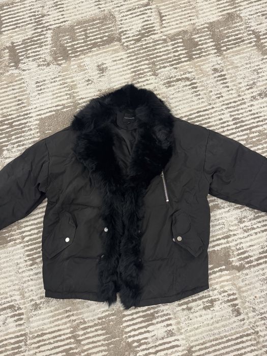 Зимний пуховик б/у