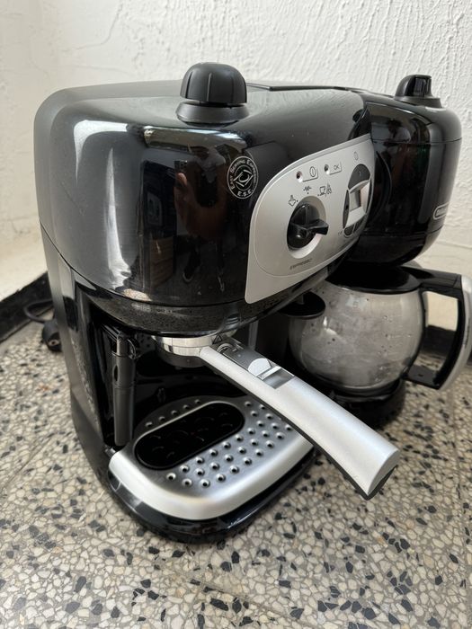 Комбинирана Кафемашина DELONGHI 2 в 1 - Еспресо + Шварц Кафе, BCO264.1