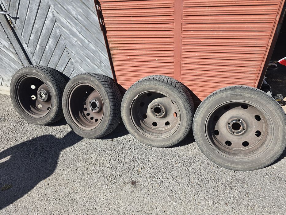 Джанти с гуми 4бр метални от Ситроен 205/55/16