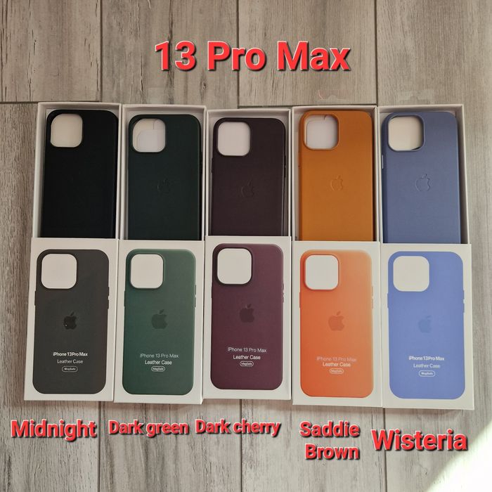 Huse piele Leather Magsafe Iphone seria 12/13/14/15/16