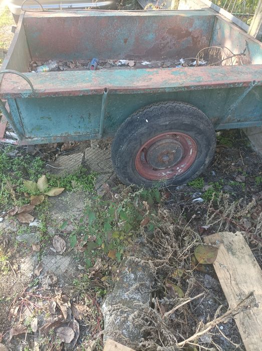 Плуга е чисто нов ! Ремарке за фреза