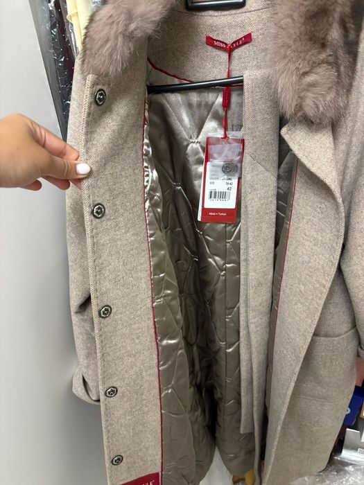 Кашимер пальто новый 55000