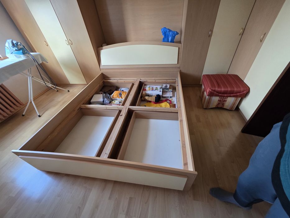 Легло Спалня с ракла 170см на 195см