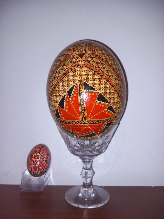 Ou de struț încondeiat