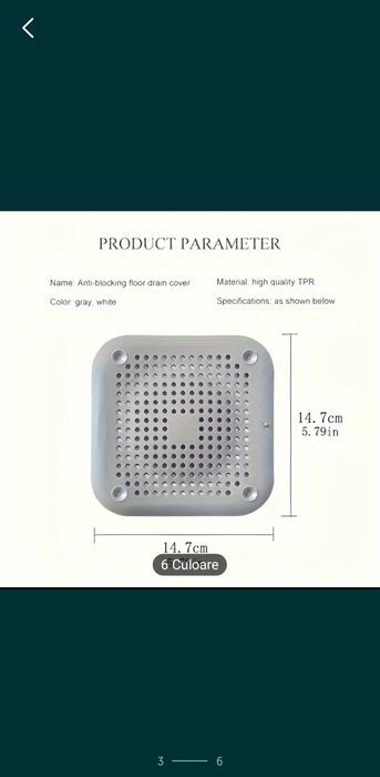 Filtru de păr 1 buc, filtru anti-blocare