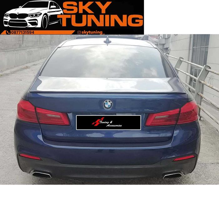 Bmw G30 M performance lip Бмв г30 М перформънс лип добавка багажник