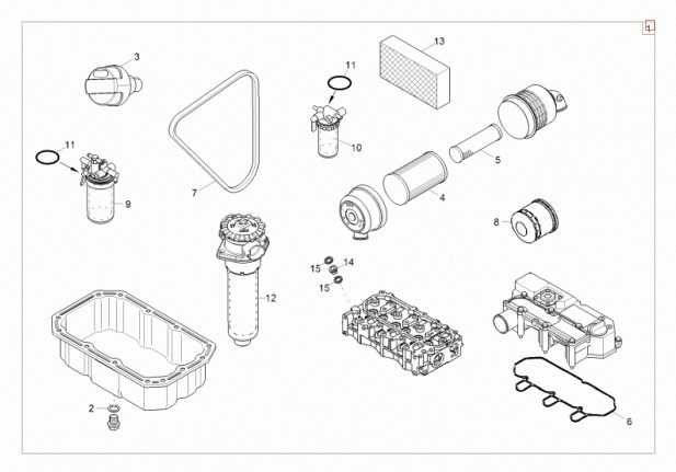 Set filtre, service kit, kit mentenanță pentru Wacker Neuson 1302