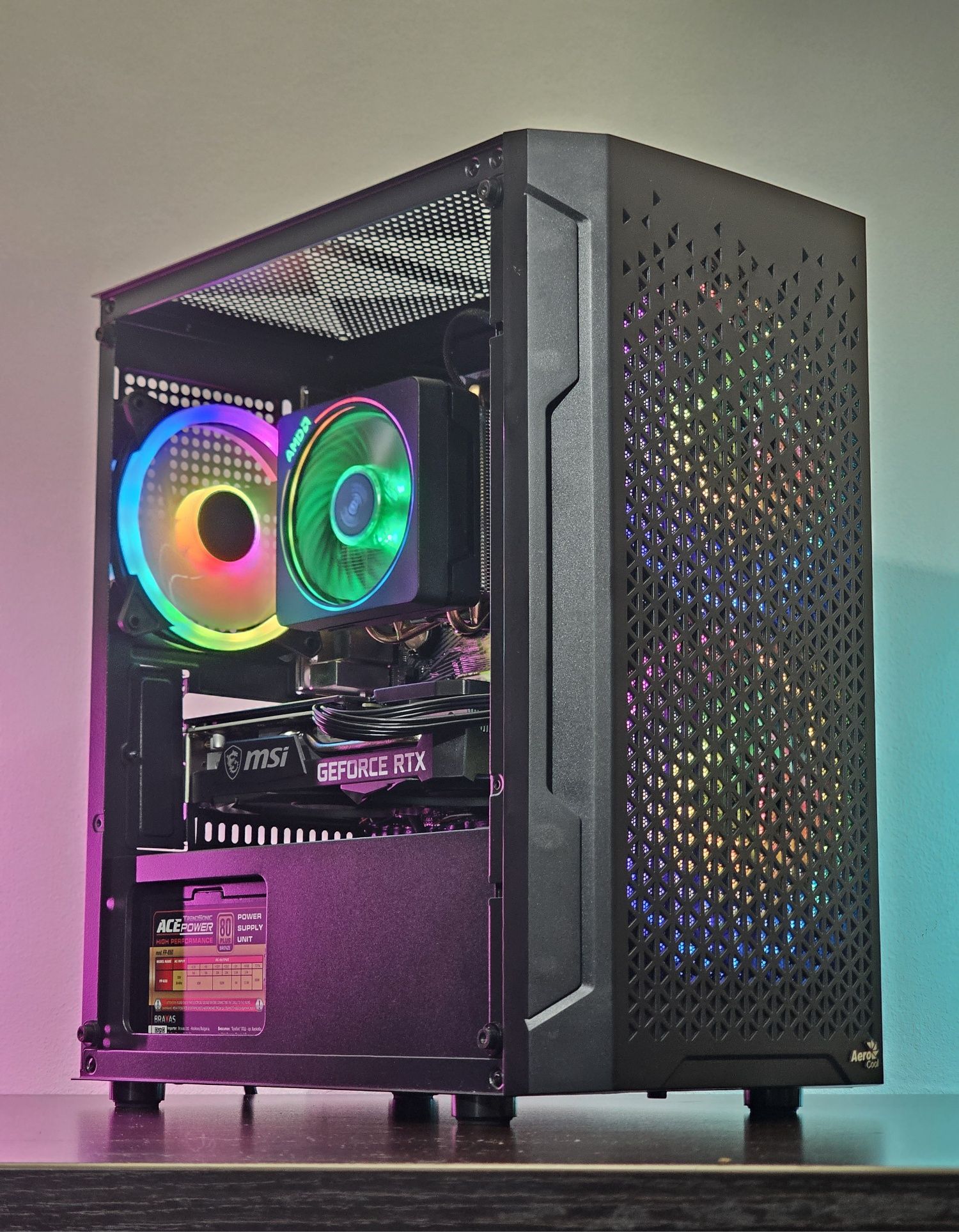 RTX 3050 8GB/Ryzen 5-5500/RAM 16GB/SSD 512GB/Чисто Нов+Гаранция