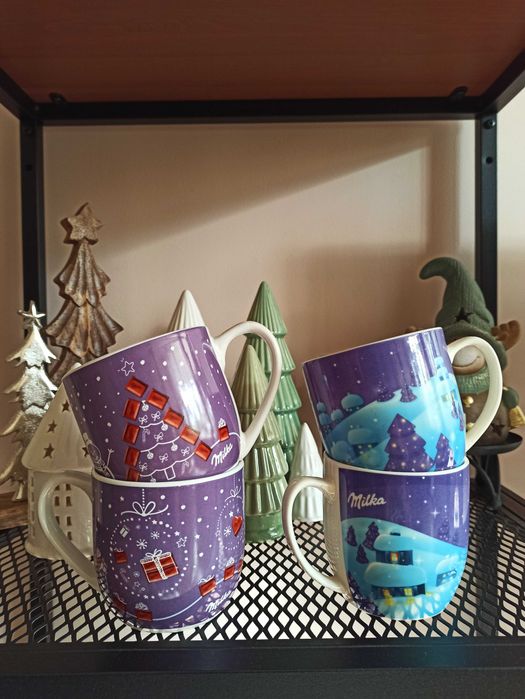 Коледни чаши milka