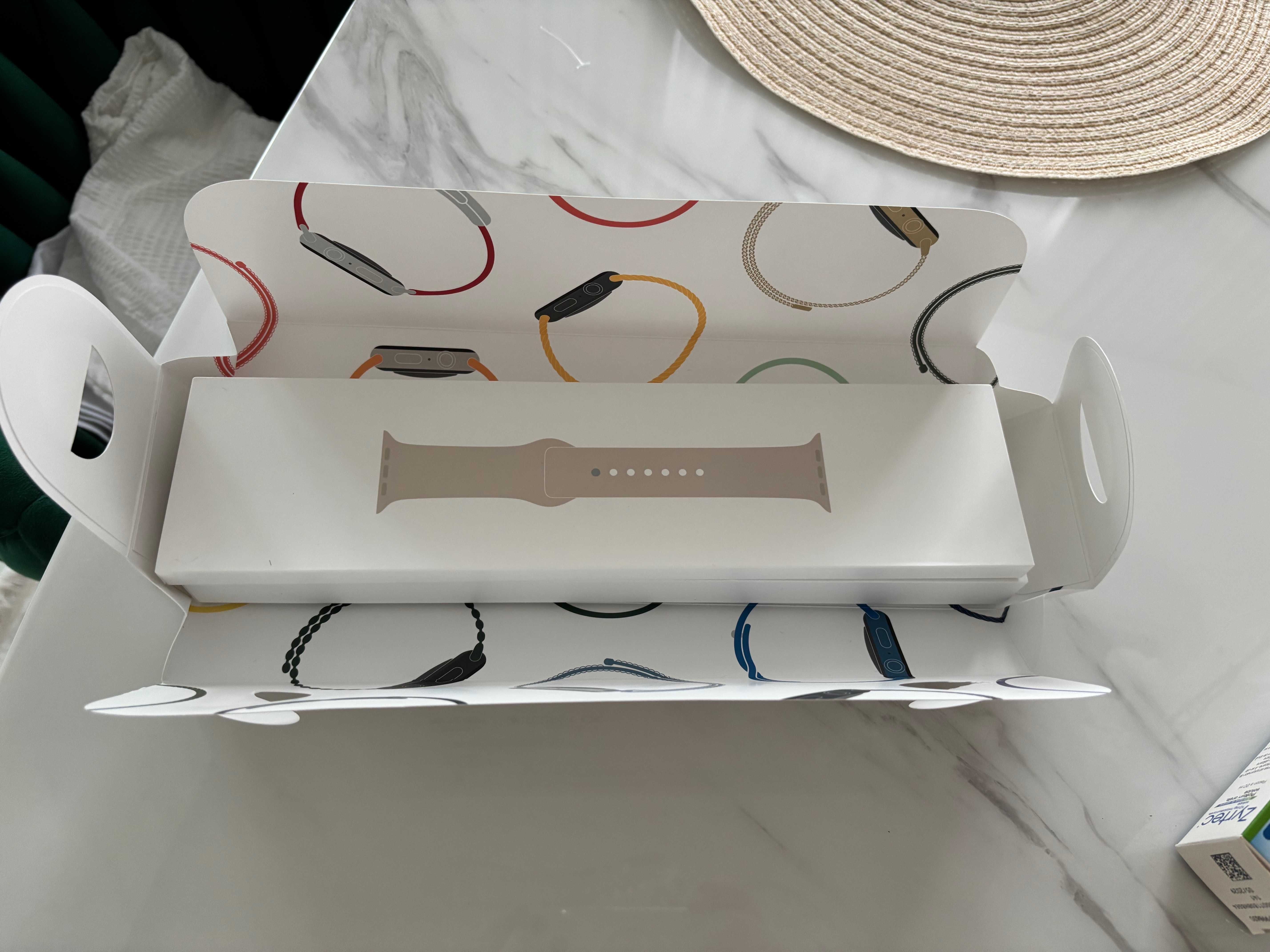 Apple Watch 7 silver 41mm IMPECABIL