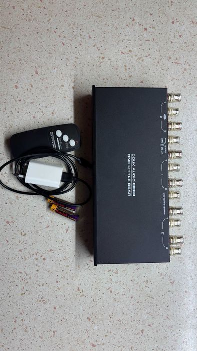 Selector boxe sau amplificator cu telecomanda