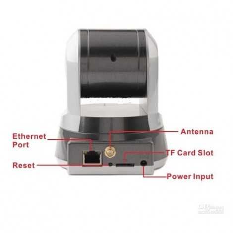 IP камера бебефон Tenvis IP ROBOT 3 720P 3.6мм обектив WLAN, H.264, IR