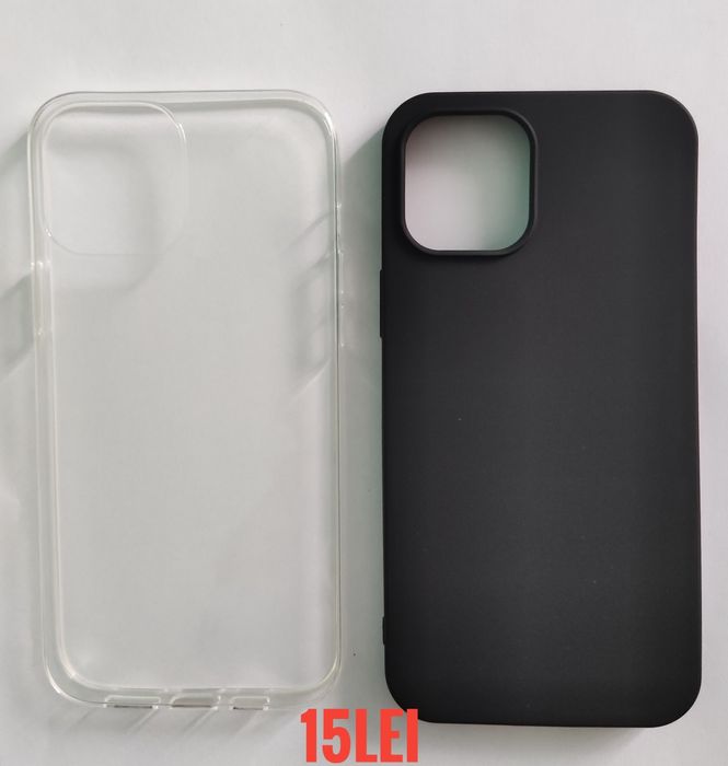 Iphone husa 14 plus x 15 16 11 12 mini 13 pro max folie sticla privacy