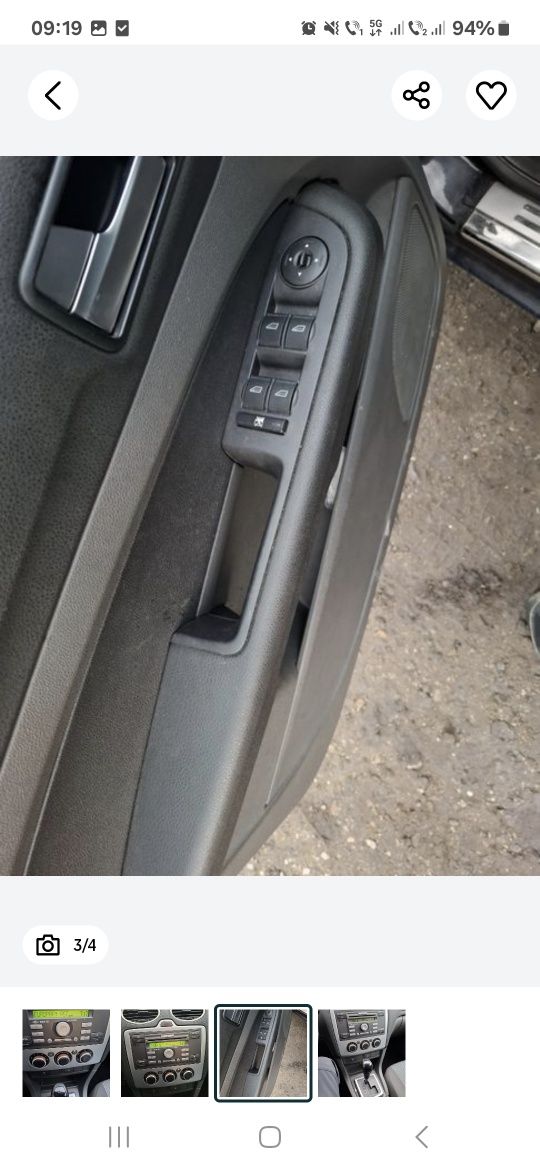 Vand geamuri  indiferent care manere usi ford focus 2