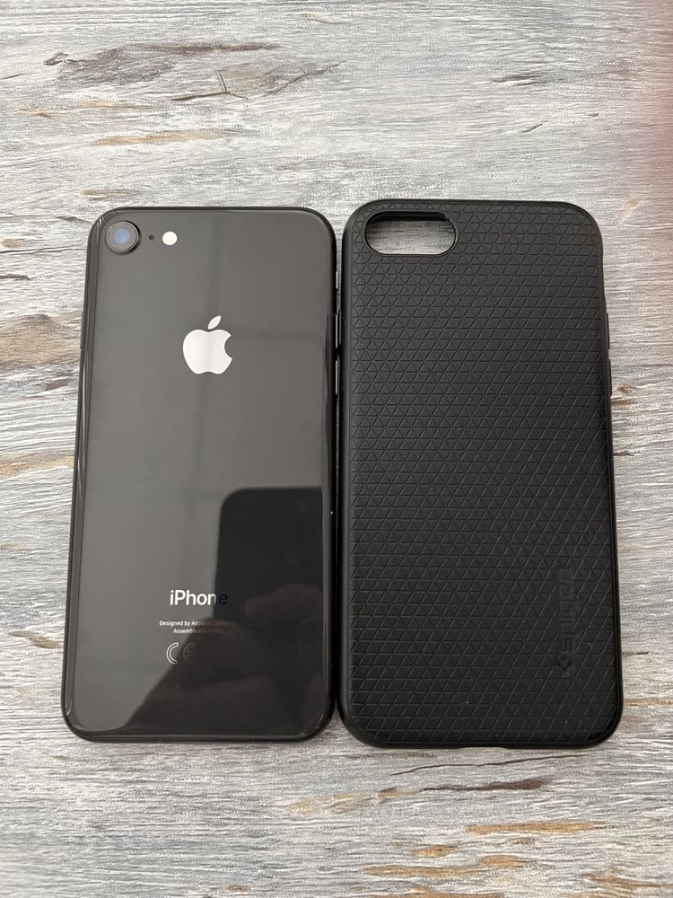 Iphone 8 64 gb space gray 100% Батерия