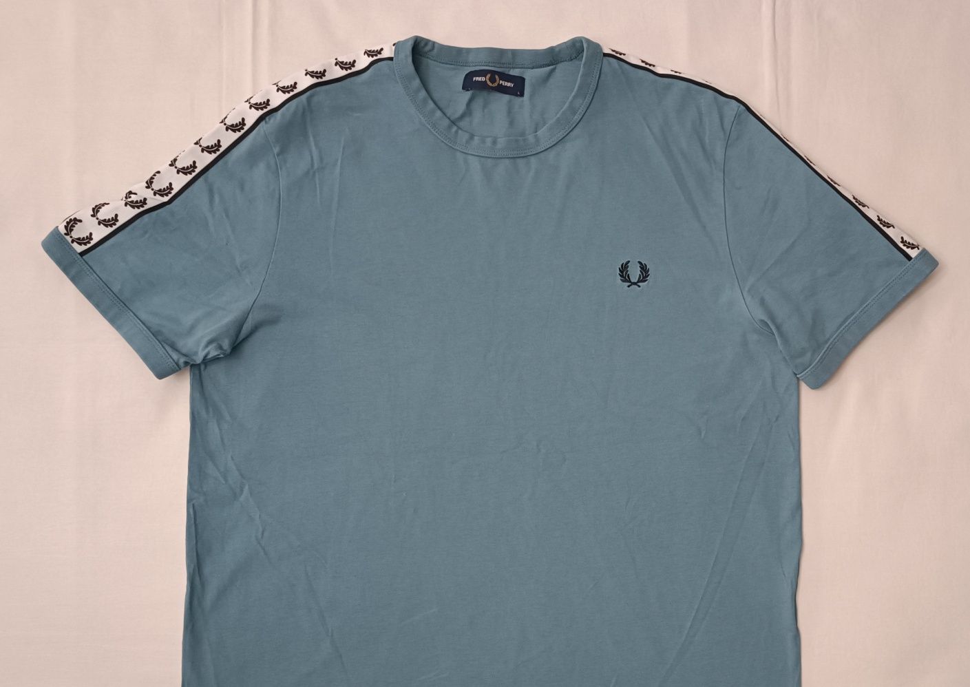 Fred Perry T-Shirt оригинална тениска L памучна фланелка