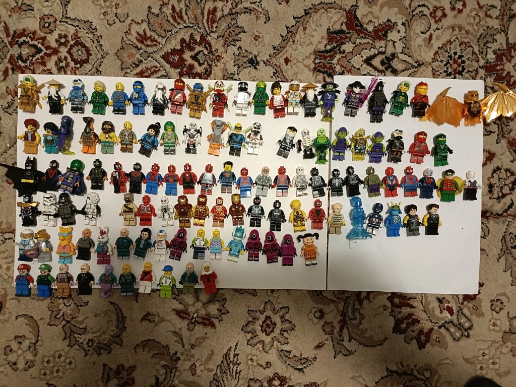 Lego Ninjago Marvel Super Eroi Minecraft,squid