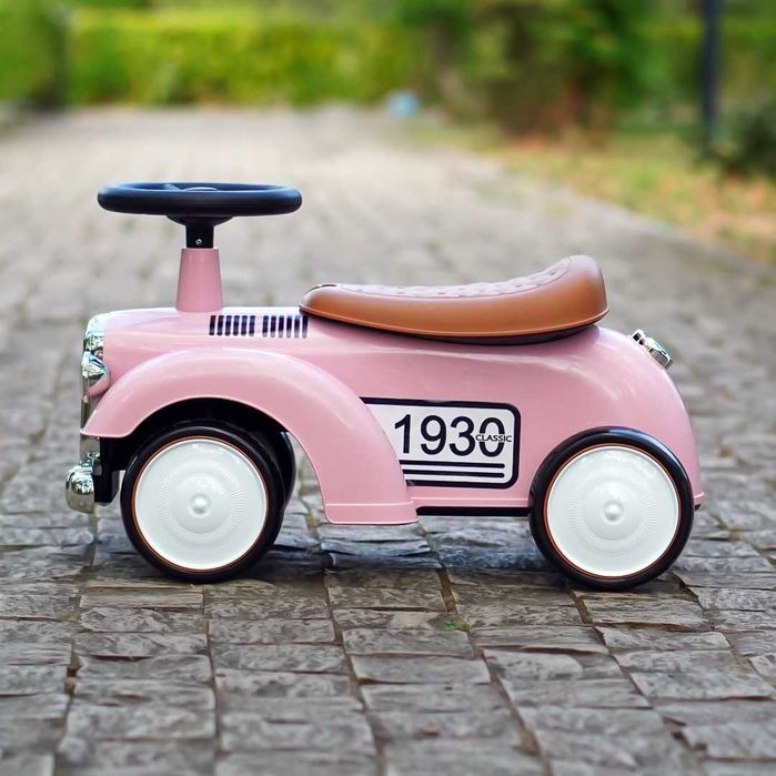 Masinuta premergator Kinderauto BJ665 Baby Car cu roti moi Pink