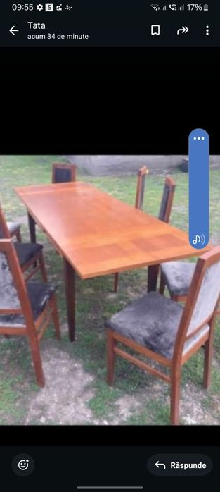 Scaune si mese producător,schimb cu cereale