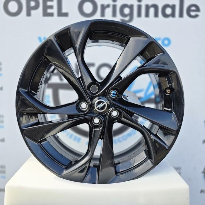 Jante aliaj 5X105 R17 negru lucios Opel Astra K