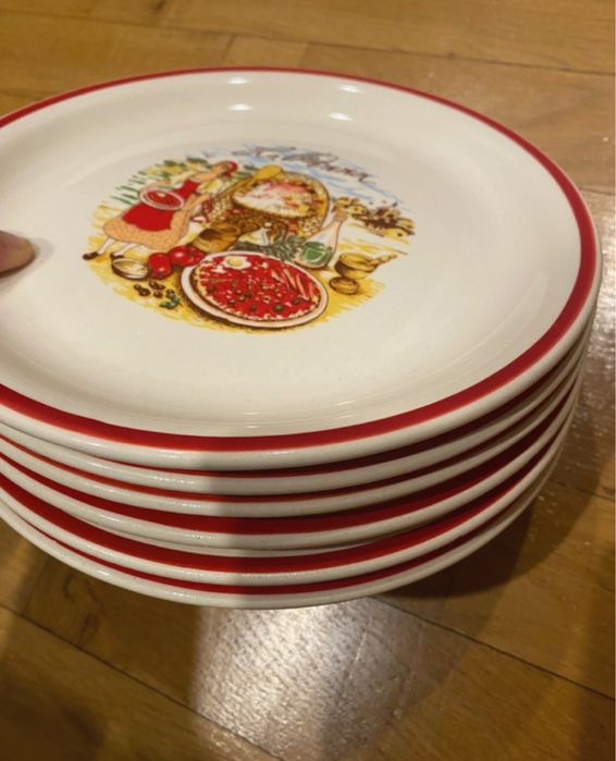 Set servit pizza, Cesiro