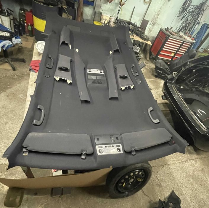 Plafon negru BMW Seria 5  E61 LCI Facelift 177 CP  2009 M PAKET