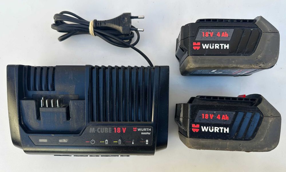 Wurth ABS 18 Compact - Безчетков акумулаторен винтоверт 2х18V 4.0Ah