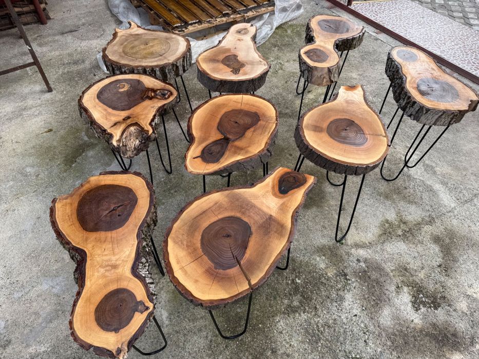 Măsuță de cafea nuc