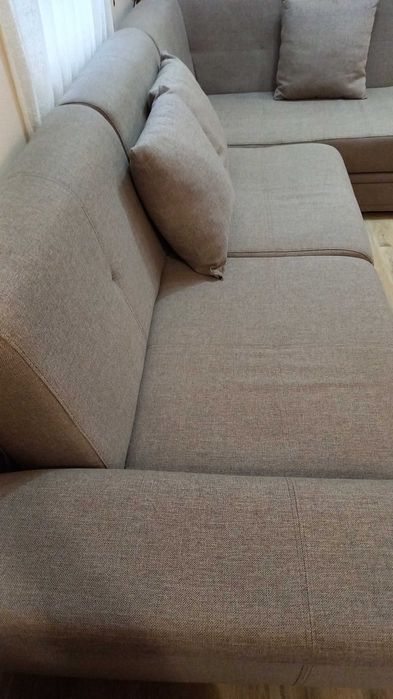 Ъглов диван за хол /разтегателен/