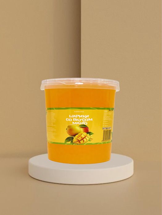 Джусс боллы со вкусом Манго для приготовления Bubble tea
