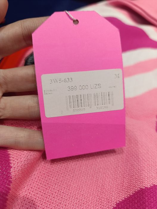 Яркий теплый свитер в розовом цвете, большемер