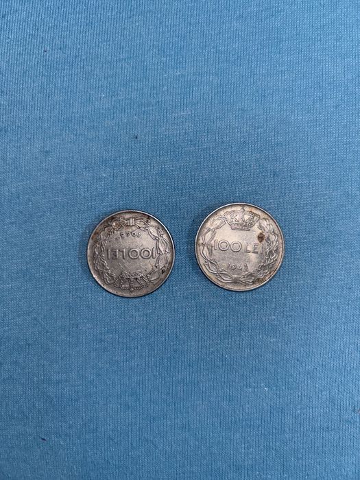 Moneda 100lei 1943 romania