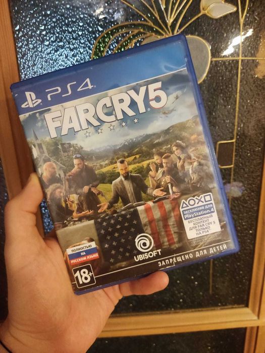 диск FAR CRY 5 PS4 PS5