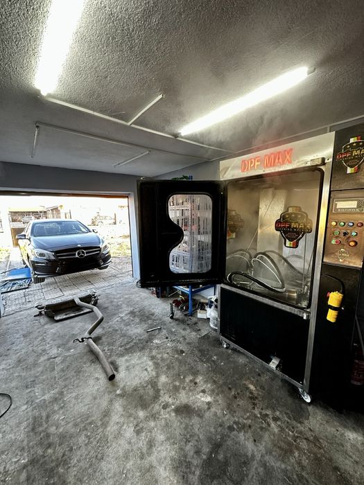 Машинно почистване на DPF FAP и катализатори