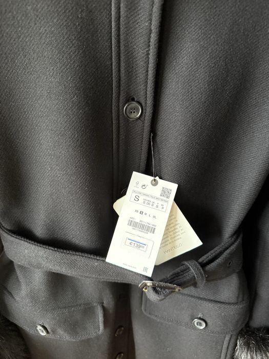 palton lana manteco zara