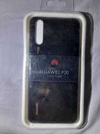 Husa telefon Huawei  P20 Color Case (Negru) ORIGINALA