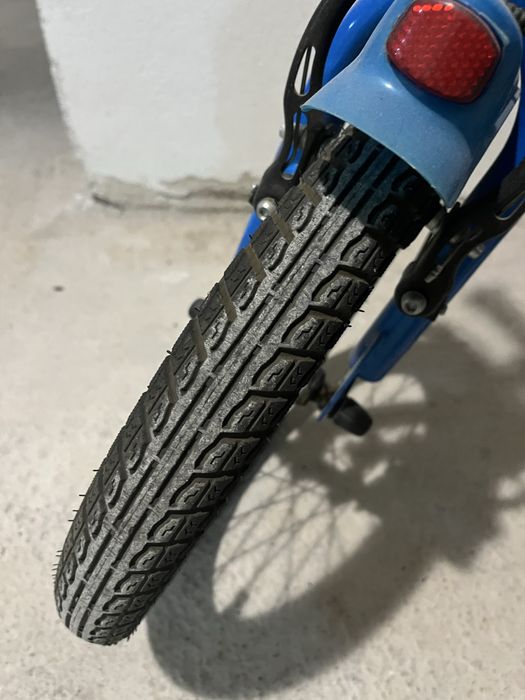 Детски велосипед с метална рамка, Moni, 16" 1682, син, 4+