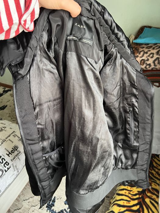 Zara мужская зимняя куртка