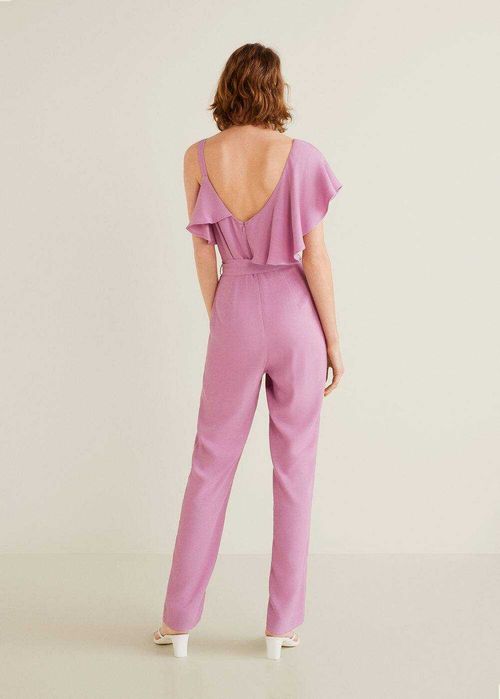 Salopetă lungă asimetrică Mango