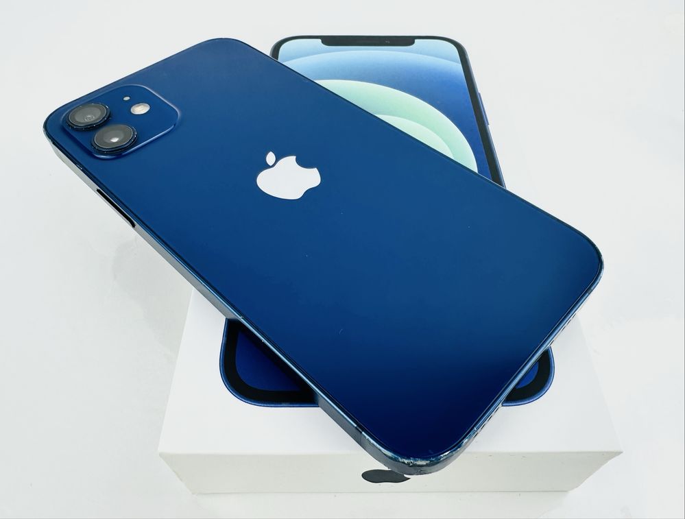 Apple iPhone 12 128GB Blue 91% Батерия! Гаранция!