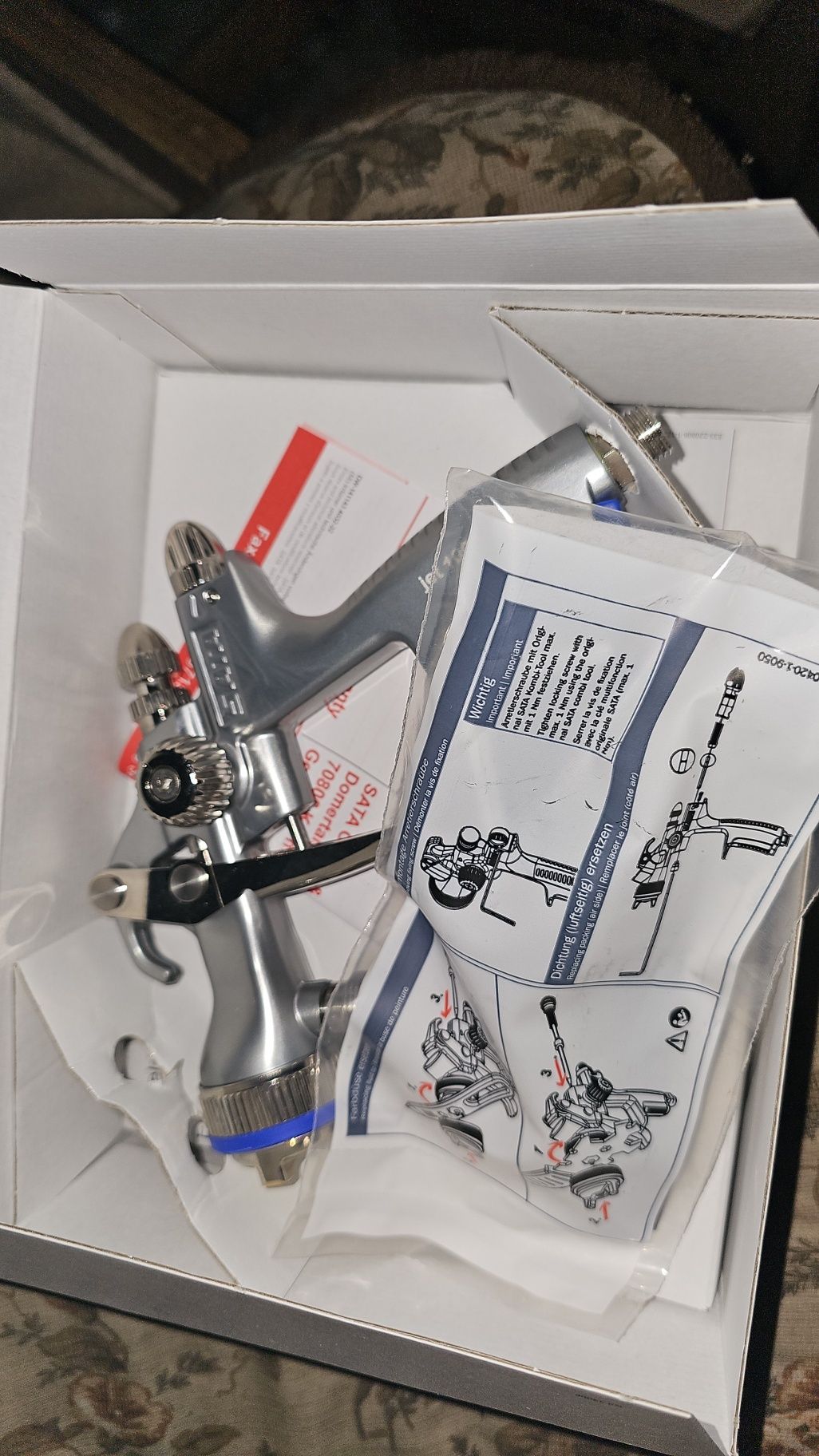 Pistol de vopsit Sata jet 1000k Rp dewilbis iwata