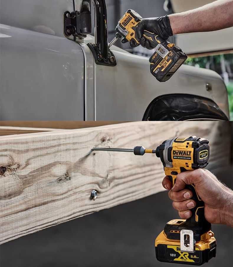 Промоция!Акумулаторен ударен винтоверт DeWALT DCF850E2T