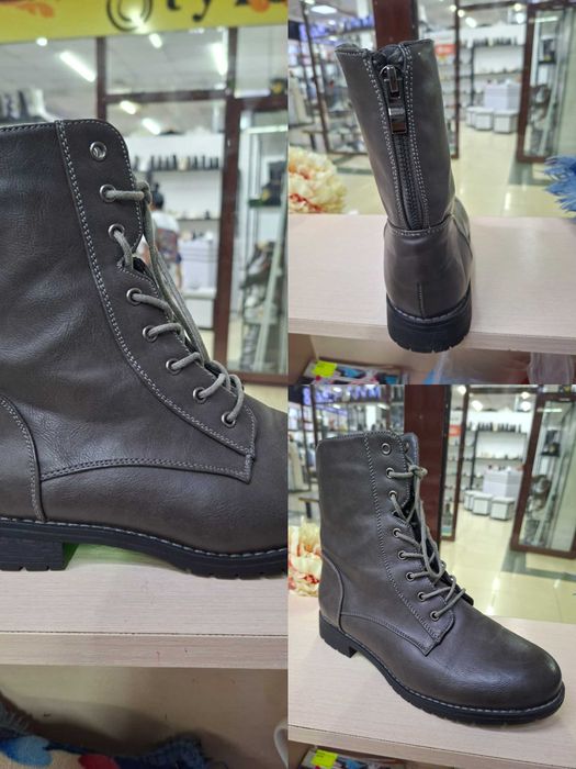 Ботинки, ботильоны, сапоги 8 пар нат. кожа 10.000 одна пара, б/у и нов