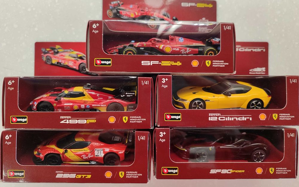 Колички Ferrari Най новата колекция на Shell