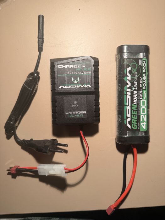 Acumulator+incarcator ABSIMA 4200mAh 7.2V NiMh