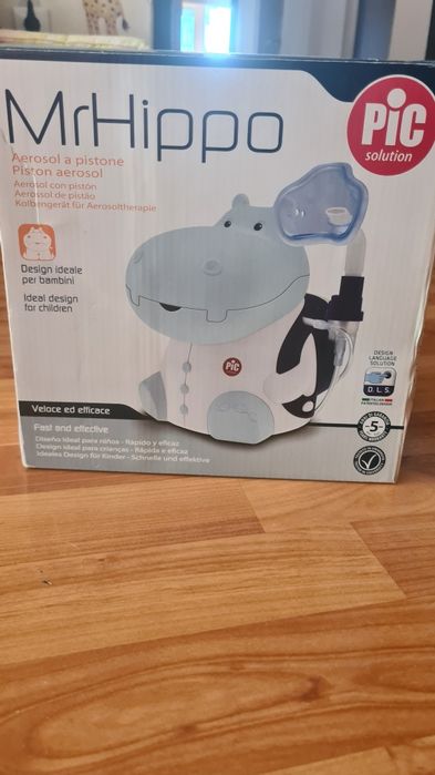 Nebulizator PiC Solution, cu compresor Mr. Hippo