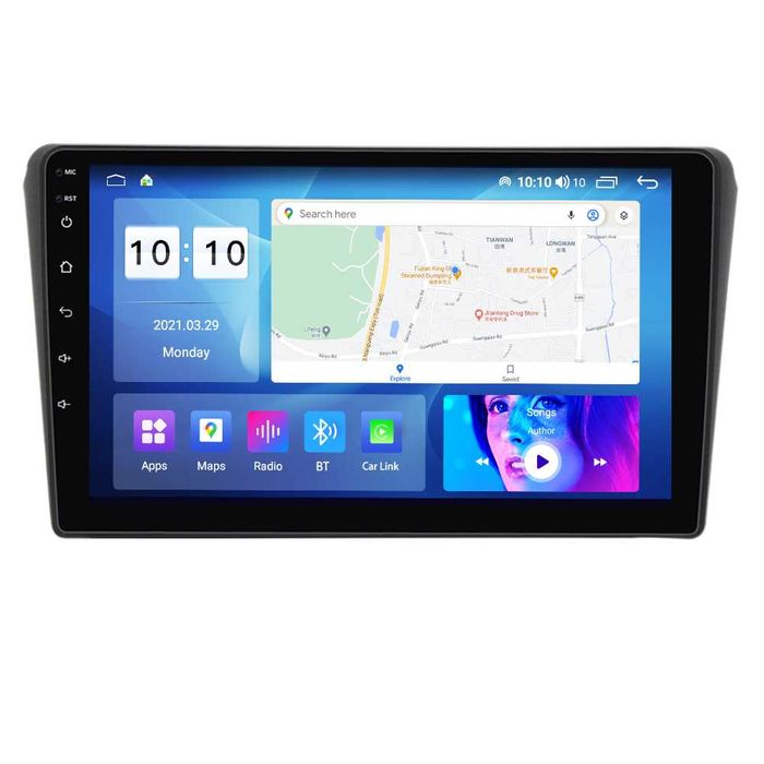 Navigatie Android 14 TOYOTA AVENSIS 2002- 2008 1/8 Gb CarPlay + CAMERA