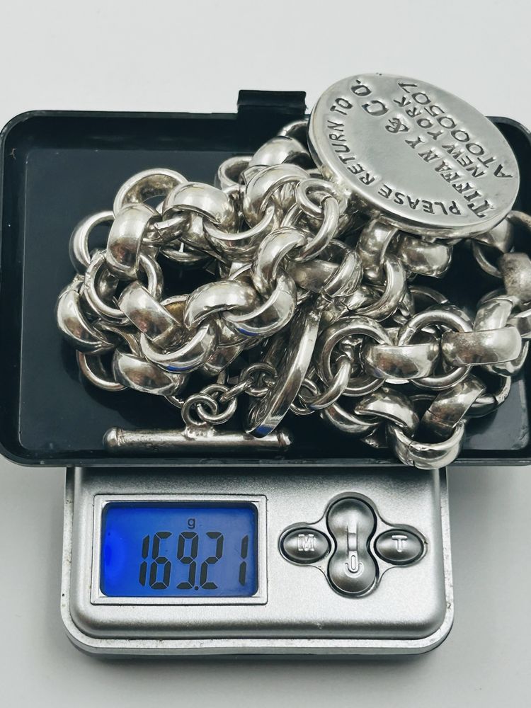 Сребърно колие Tiffany & Co